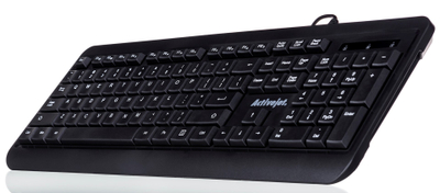 Tastierë Activejet K-3807S, USB, e zezë