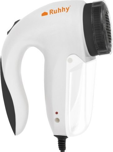 Heqës pejlash Ruhhy Fabric Shaver, me rrymë 230V, teh me 3 presa, i bardhë