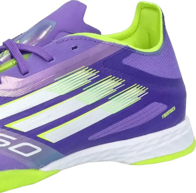 Këpucë futbolli sallë Adidas F50 Pro IN, Lightstrike, JH7682, të bardha