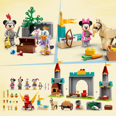 Set lodrash Lego Disney Mickey and Friends, Defenders of the Castle (10780), 215 elemente