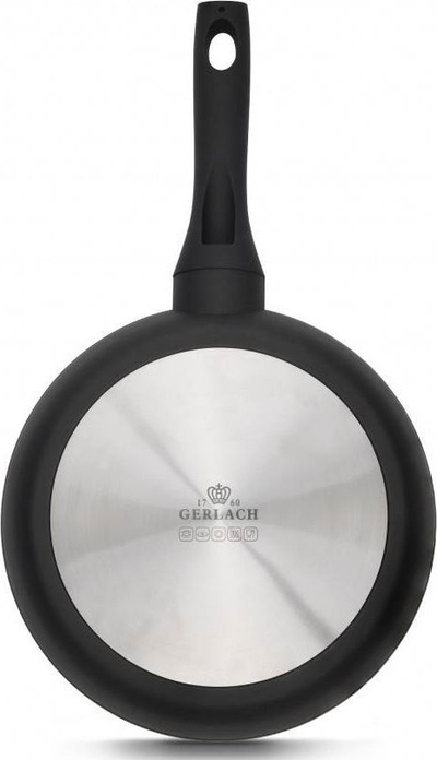 Tigan Gerlach Granitex Grey, 20 cm, fund me 4 shtresa, gri