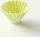Filtruese kafe Origami Dripper S, për 1 2 filxona, porcelan, e bardhë