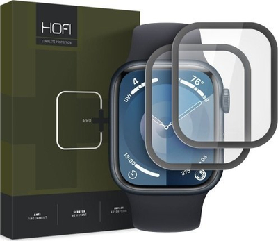 Xham mbrojtës Hofi Hybrid Pro Plus për Apple Watch 7 8 9 45mm, hibrid, 7H, transparent