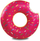 Rreth noti me frym BigMouth Inc Donut, 150 cm, vinyl i fortë, rozë