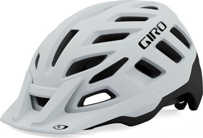 Helmetë çiklizmi Giro Radix MTB, madhësia M 55-59 cm, mat, e bardhë
