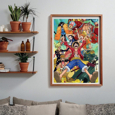 Puzzle Clementoni One Piece, 1000 copëza, shumëngjyrësh
