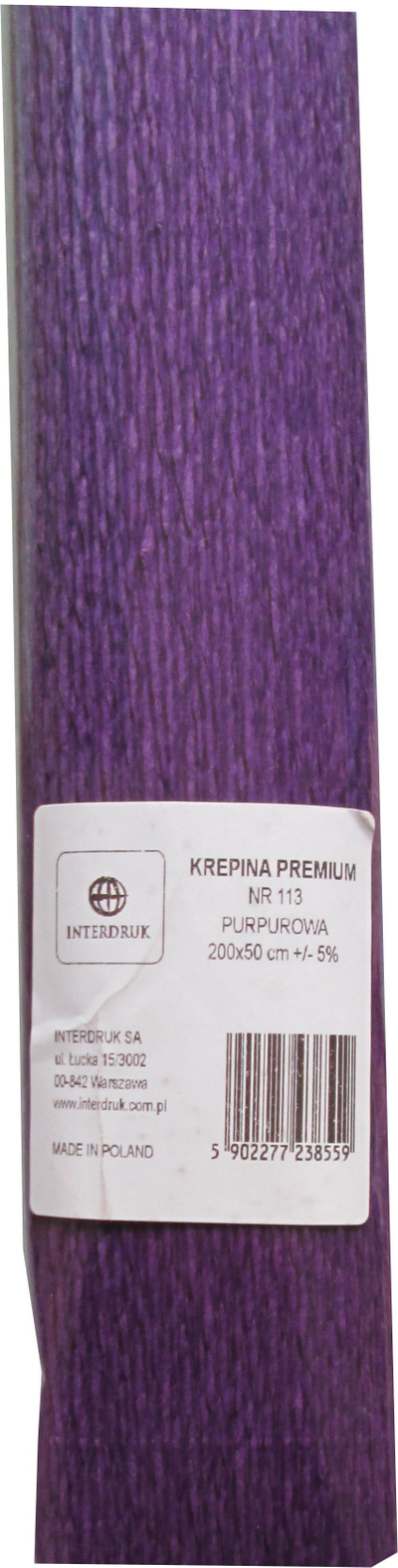 Letër dekorative Interdruk, nr. 113, vjollcë