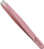 Pincetë profesionale për vetulla _Professional Slanted Tweezers, 9.5cm, çelik inox, rozë