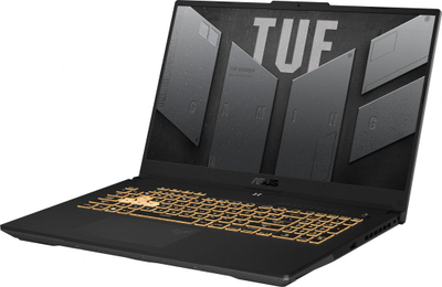 Laptop ASUS TUF Gaming F17, 17.3", Intel Core i5 12500H, 32 GB RAM, 1 TB SSD, NVIDIA GeForce RTX 3050, i hirtë