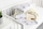 Batanije për bebe Sensillo Bamboo Cotton, 80x100 cm, krem Banana Ice Cream