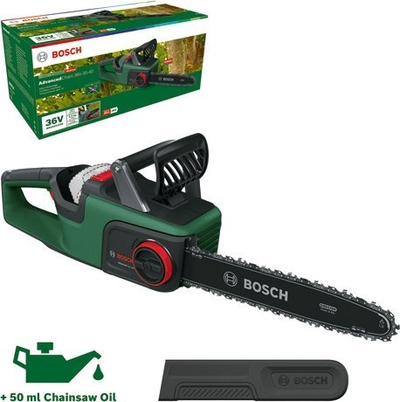 Sharrë elektrike pa kabllo Bosch AdvancedChain 36V-35-40, 36V, me frenim QuickStop, jeshile