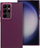 Këllëf telefoni Frame për Samsung Galaxy S23 Ultra, TPU, kornizë e ngritme te kamera, vjollcë