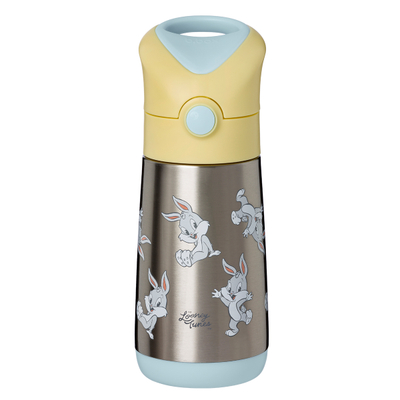 Shishe termike për fëmijë b.box Looney Tunes, me pipëz, 350ml, inox, shumëngjyrëshe