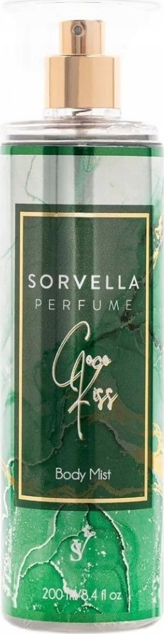 Spraj trupi Sorvella Coco Kiss, Body Mist, 200 ml, jeshile