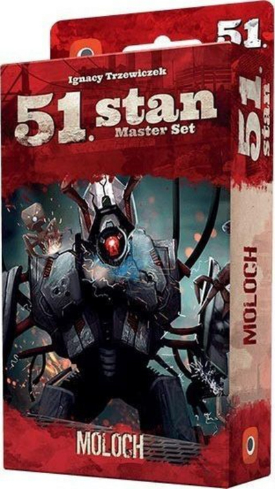 Lojë me letra Portal Games: 51 Stan Master Moloch