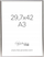 Kornizë foto Focus Can-Can Shiny Silver, A3 29.7x42 cm, alumin, argjendt me shkëlqim