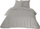 Set shtrati Posten Bedding Anov, 160x200, linen, gri e thjeshtë