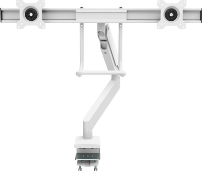 Krah monitori Fellowes Eppa Dual Crossbar 9909401, për dy monitorë, i bardhë