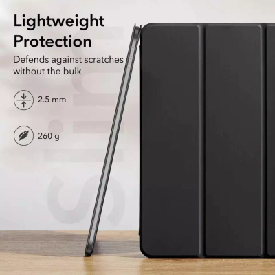 Mbrojtëse ESR Rebound Magnetic Case për iPad 10/11(A16), e zezë