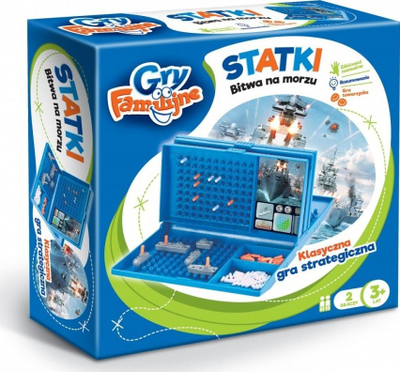 Игра со табла Hasbro Battleship, за 2 играчи, стратешка, шарена