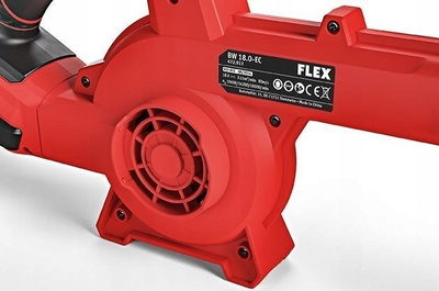 Fryrës me bateri Flex BW 18.0-EC, 18V, brushless, i kuq
