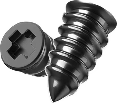 Set vida për riparu gomash universal, madhësia L, 10 copë, 6.8 x 12.7 mm, ngjyrë e zezë