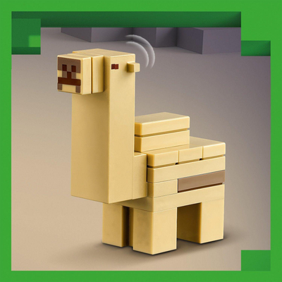 Lodër ndërtimi LEGO Minecraft Steve Desert Expedition 21251, për fëmijë 6+, shumëngjyrëshe