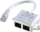 Adapter rrjeti RS PRO T-Adapter, 2 porta RJ45, Cat5e, i bardhë