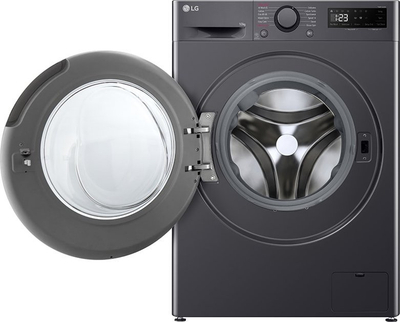 Makine larëse LG F4WR510SBM, 10 kg, 1400 xhiro, klasa A, e zezë