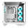 Darkflash Kuti kompjuteri DY470 (I bardhë) + 4 ventilatorë