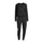 Спортски комбинезон Casall Weekend Jumpsuit, еластичен материјал, долги ракави, црн