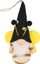 Dekor varës GNOME Black Bee, 20 cm, me sustë, i zi