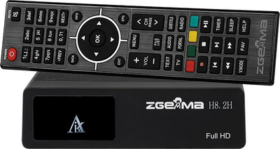 Decoder satelitor Zgemma H8.2H, DVB T2, Full HD, i zi