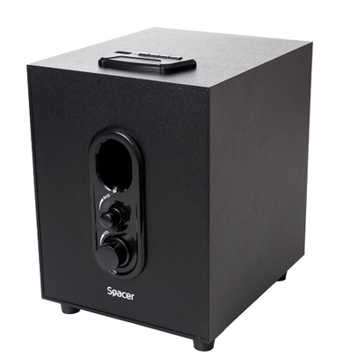 Altoparlantë 2.1 Spacer SPSK-21BT-LONDON, 20W RMS, Bluetooth, i zi