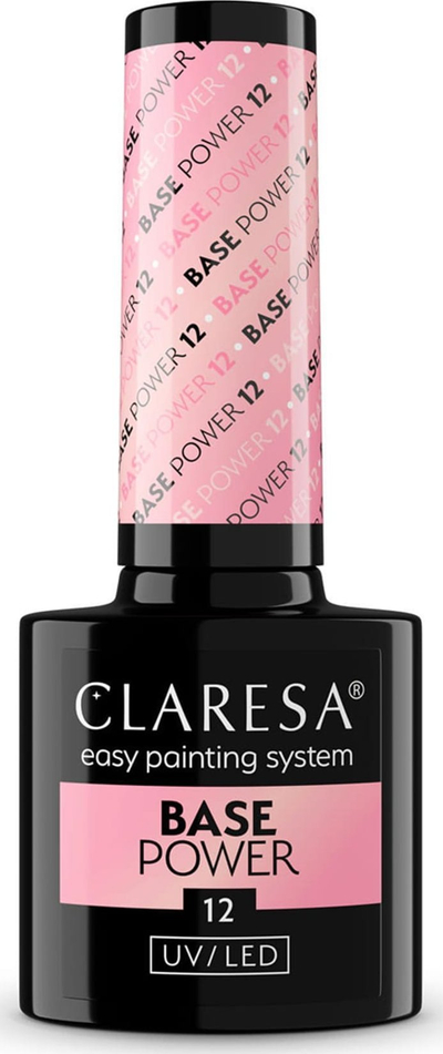 База гел за нокти Claresa Base Power Shade 12, UV LED, 5 g