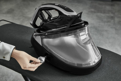 Stacion me avull Tefal Pro Express Vision GV9821, 9 bar, i bardhë
