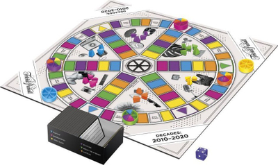Lojë tavoline Hasbro Trivial Pursuit Decades 2010–2020, kuiz me pop kulturë, për 2–6 lojtarë
