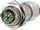 Prizë konektori Metz Connect MMF881A315-0001, M12, 8 pole, Cat.6A