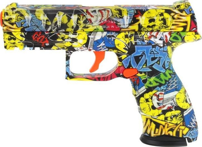 Pistoletë lodër Beretta Shooting me toptha xheli, me boçe shumëngjyrëshe