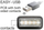 Adapter USB Delock 65522, me kënd 90°, i zi