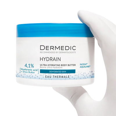 Gjalpë ushqyes për trupin Dermedic HYDRAIN, 225ml