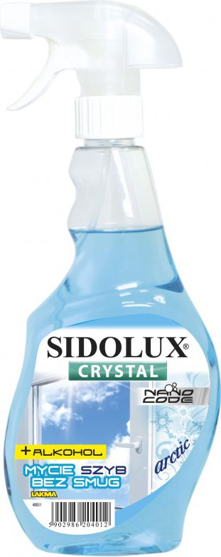 Pastrues xhamash Lakma Sidolux Crystal Arctic, 500ml, aromë e freskët
