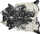 Tapet dhome BOGONG Cowhide, 150 x 200 cm, sintetik, bardh e zi