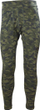 Pantallona termike Helly Hansen Lifa Merino Camo, lesh merino, dizajn camo, të zeza