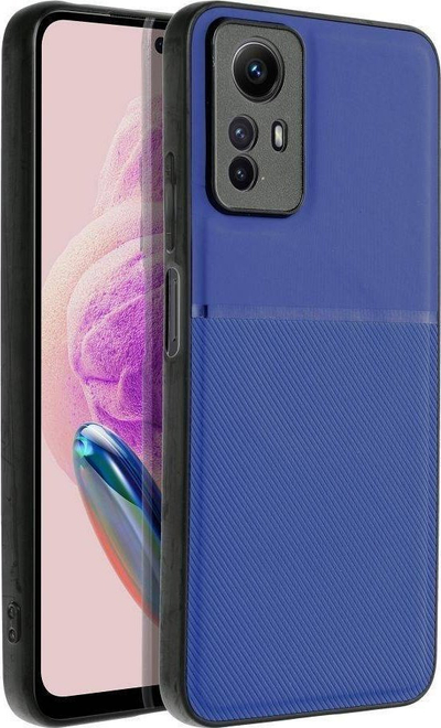 Këndese Forcell Noble për Xiaomi Redmi Note 12S, e butë, antirrëshqitëse, blu
