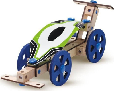 Сет за градење од дрво SES Creative Carpentry Vehicles 14959, возила со тркала, за деца