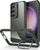 Mbrojtëse telefoni ESR Classic Kickstand për Samsung Galaxy S23 Plus, me këmbë mbajtëse, transparente, jeshile e errët