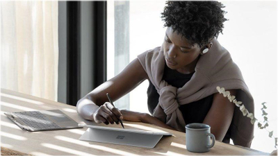 Laps dixhital Microsoft Surface Slim Pen 2, Bluetooth, karikim pa tela, i zi