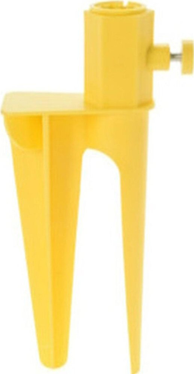 Bazë çadre plazhi Probeach Driven In, 28 cm, plastikë, e verdhë