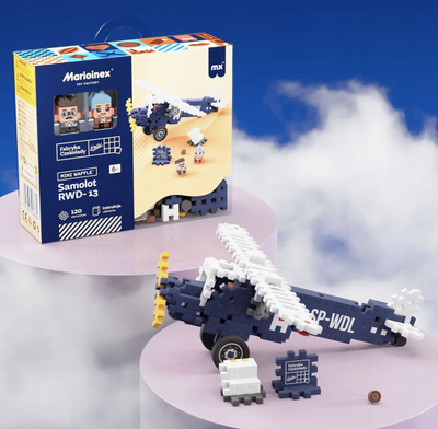 Set ndërtimi Marioinex Wedel Mini Wafers RWD-13, 120 copa, për kalamaj 6+